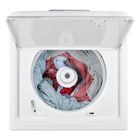 Amana® Laveuse à chargement vertical avec agitateur haute efficacité à double action, 4.4 pi3 NTW4519JW Amana® Laveuse à chargement vertical avec agitateur haute efficacité à double action, 4.4 pi3 NTW4519JW