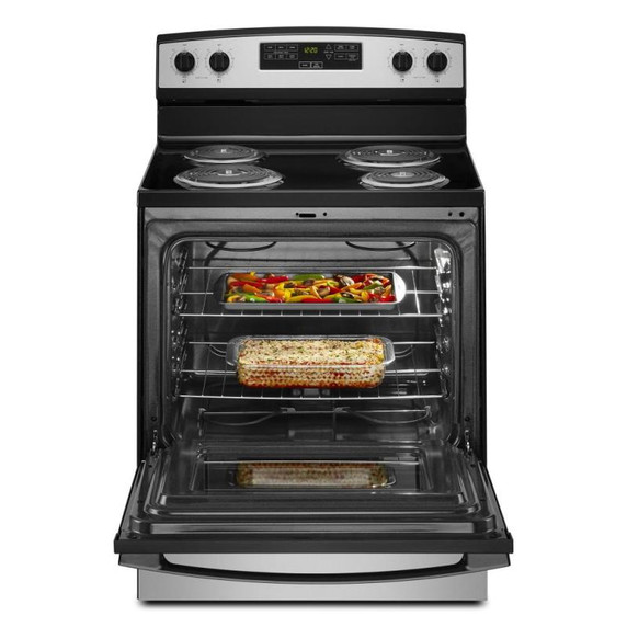 Cuisinière électrique Amana® avec températures Bake Assist - 30 po YACR4303MMS