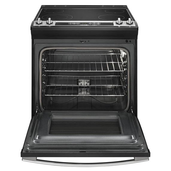 Cuisinière électrique à commandes frontales Amana® de 30 po YAES6603SFS