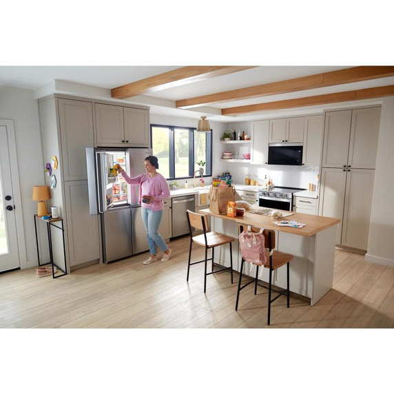 Whirlpool® Réfrigérateur à profondeur de comptoir à 4 portes avec machine à glaçons dans la porte de 36 po WRQC7836RZ