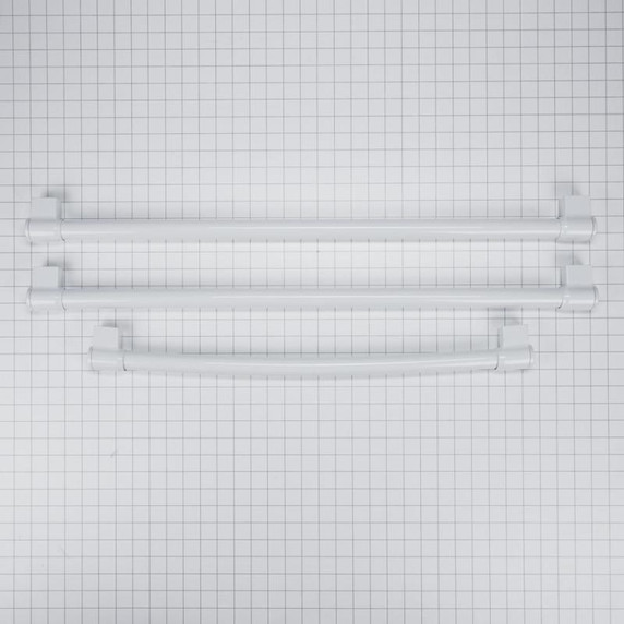 Trousse de poignées pour réfrigérateur à portes françaises - blanc W10716725