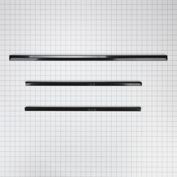 Trousse de garniture pour cuisinière coulissante, noire W10675026
