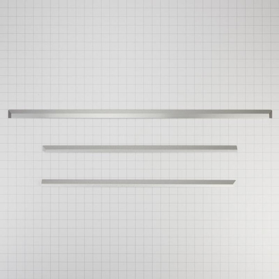 Trousse de garniture pour cuisinière coulissante, acier inoxydable W10675028