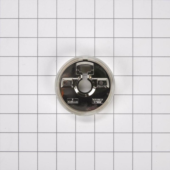 Boutons de cuisinière JennAir® en chrome à base lumineuse W11323061