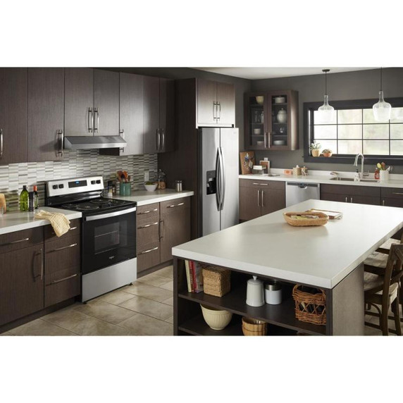 Whirlpool® Hotte de cuisinière avec filtres à graisse lavables au lave-vaisselle - 30 po WVU17UC0JS