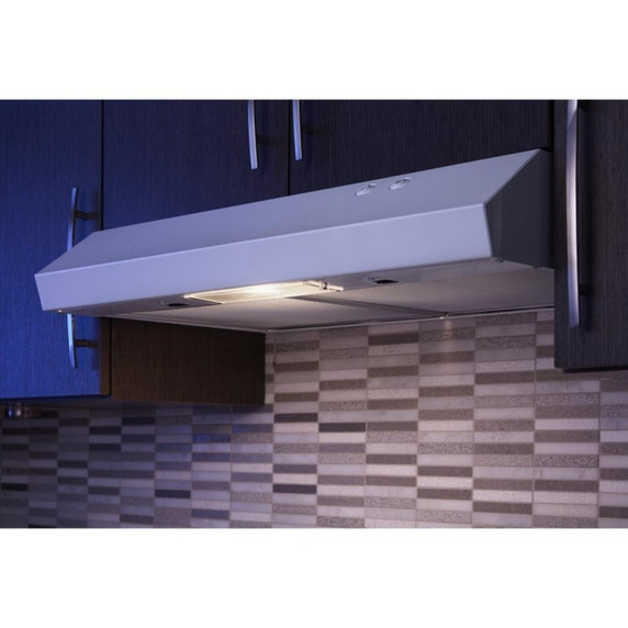 Whirlpool® Hotte de cuisinière avec filtres à graisse lavables au lave-vaisselle - 30 po WVU17UC0JW