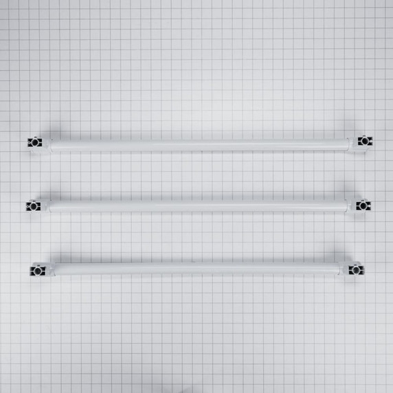 French Door Refrigerator Handle Kit, White W10716729