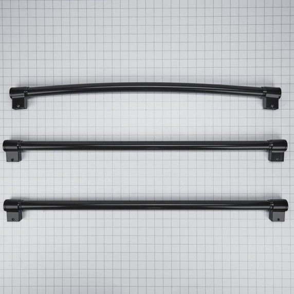 Trousse de poignées pour réfrigérateur à portes françaises - Noir W10716730