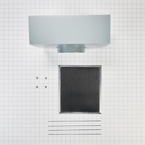 Trousse de recirculation pour hotte de cuisinière murale W11430939