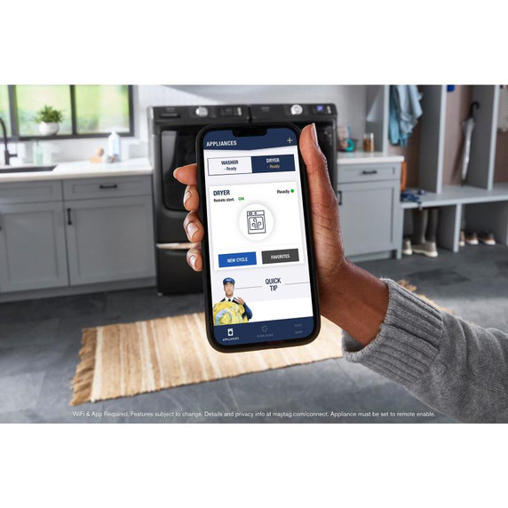 Maytag® Sécheuse électrique intelligente Animal Pet Pro - 7.4 pi cu YMED7020RU