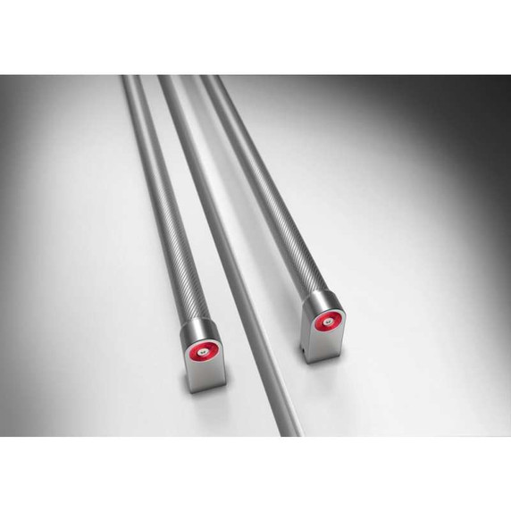 Kitchenaid® Réfrigérateur à portes françaises à profondeur de comptoir et distributeur intérieur de 20 pi cu, 26 po KRFC136RWH