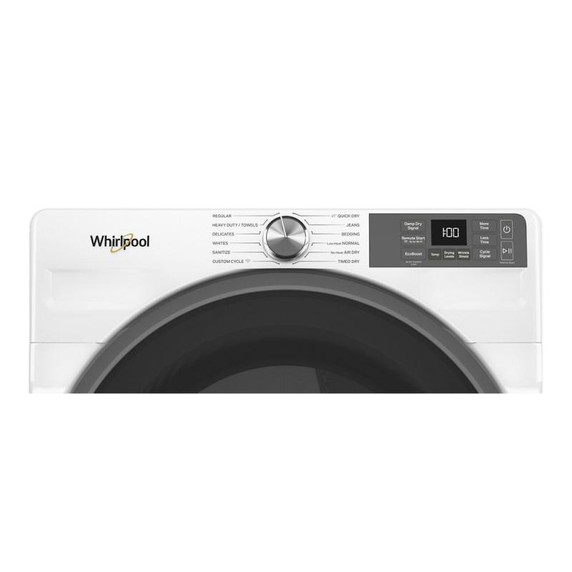 Whirlpool® Sécheuse intelligente au gaz certifiée ENERGY STAR® avec option Wrinkle Shield™ de 7,4 pi cu WGD5720RW