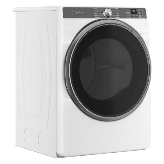 Whirlpool® Sécheuse intelligente au gaz certifiée ENERGY STAR® avec options à vapeur de 7,4 pi cu WGD6720RW