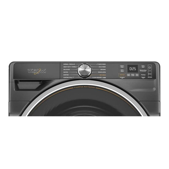 Whirlpool® Laveuse à chargement frontal intelligente certifiée ENERGY STAR® avec système de ventilation FreshFlow™ et technologie de lavage intelligent IA de 5.8 pi cu WFW6720RU