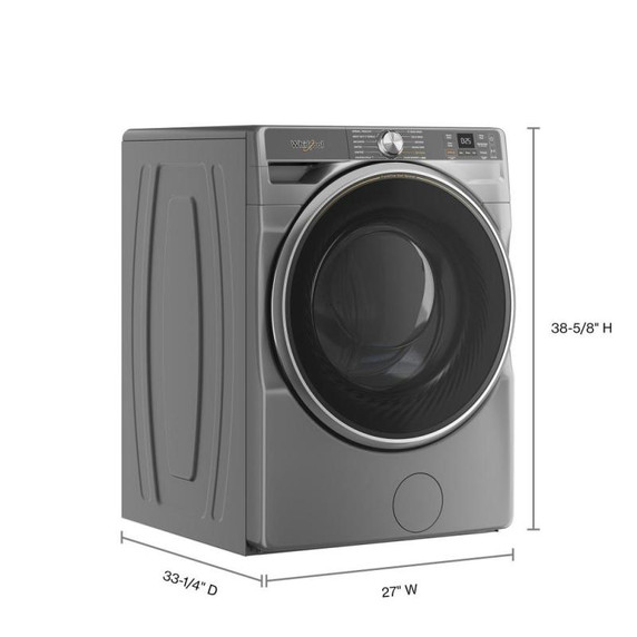 Whirlpool® Laveuse à chargement frontal intelligente certifiée ENERGY STAR® avec système de ventilation FreshFlow™ et technologie de lavage intelligent de 5.8 pi cu C.E.I. WFW6720RR