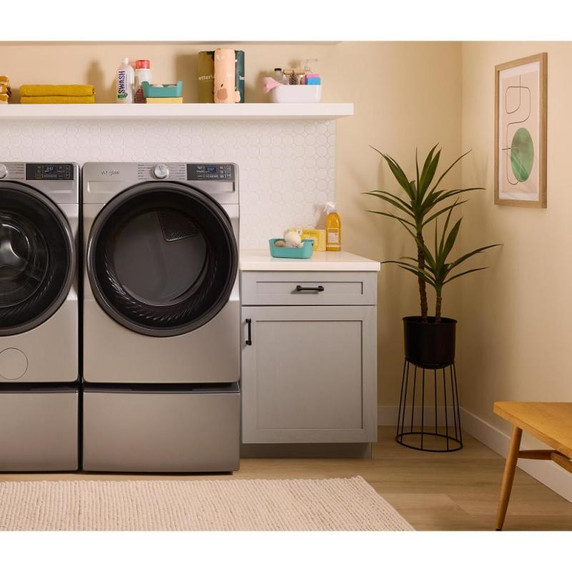 Whirlpool® Sécheuse intelligente au gaz certifiée ENERGY STAR® avec option Wrinkle Shield™ de 7,4 pi cu WGD5720RR
