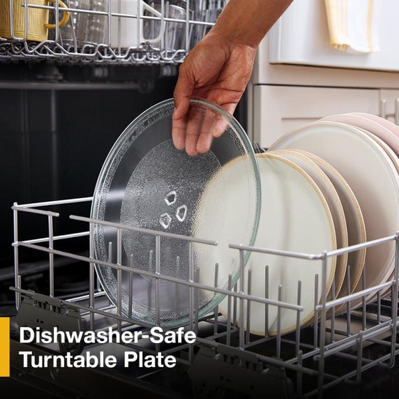 Whirlpool® Four à micro-ondes à hotte intégrée avec une puissance de cuisson de 900 watts de 30 po et 1,7 pi cu YWMMS3130RZ