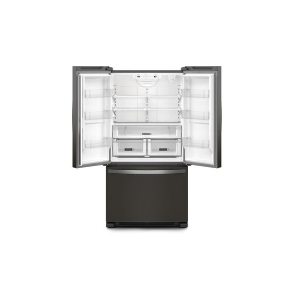 Whirlpool® Réfrigérateur à portes françaises, profondeur de comptoir et congélateur inférieur - 36po - 20picu WRFC2036RV