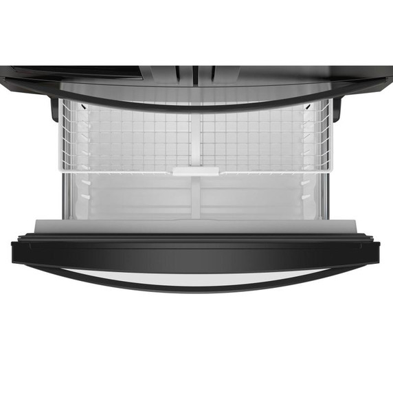 Whirlpool® Réfrigérateur à portes françaises et congélateur inférieur - 36po - 25picu WRMF3636RB