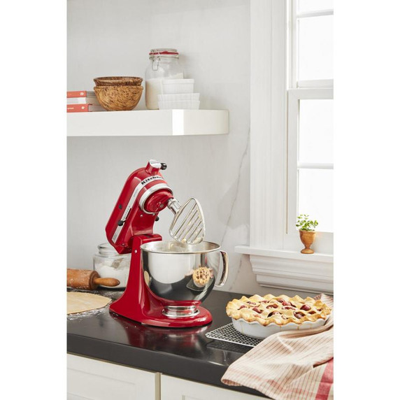 Acier inoxydable Batteur à pâtisserie pour batteurs sur socle à tête inclinable KitchenAid® KSMPB5SS Acier inoxydable Batteur à pâtisserie pour batteurs sur socle à tête inclinable KitchenAid® KSMPB5SS