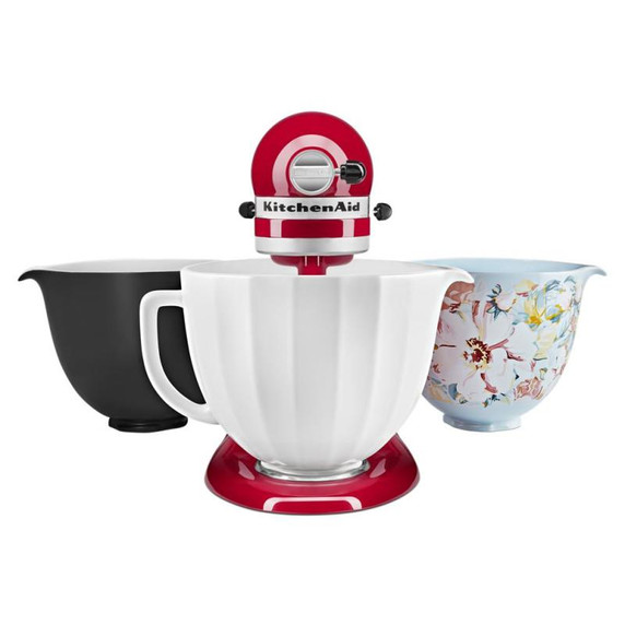 Bol de 5 pintes en céramique pour batteur sur socle KitchenAid® KSM2CB5PWS Bol de 5 pintes en céramique pour batteur sur socle KitchenAid® KSM2CB5PWS