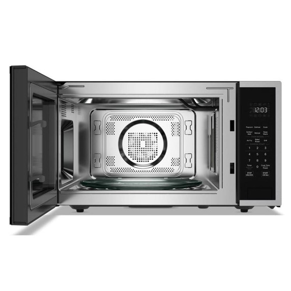 Four à micro-ondes de comptoir KitchenAid® avec fonction de friture à air KMCS522SPS