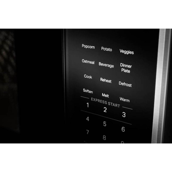 Four à micro-ondes à hotte intégrée au design encastré affleurant* KitchenAid® - 1.9 pi cu YKMMS130RPS