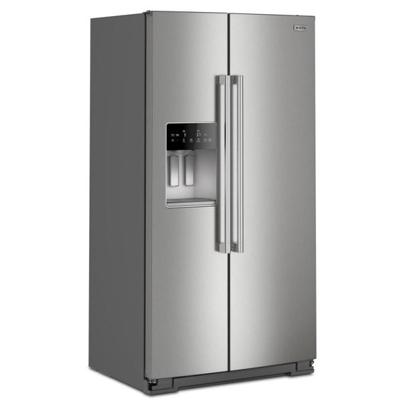 Maytag® Réfrigérateur côte à côte à profondeur de comptoir avec intérieur bleu arctique - 36 po - 20.8 pi cu MRSC6636RZ