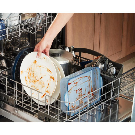 Maytag® Lave-vaisselle à commandes dissimulées avec cycle PowerBlast® et séchage intensif PowerDry de 24 po MDPS7024SZ