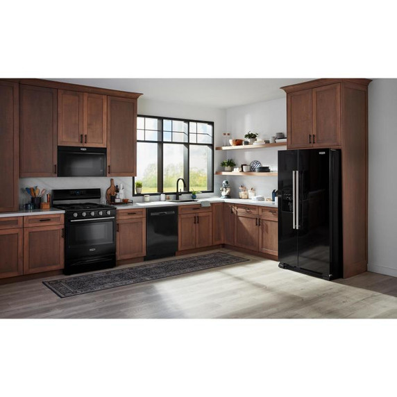 Maytag® Lave-vaisselle à commandes dissimulées avec cycle PowerBlast® et séchage intensif PowerDry de 24 po MDPS7024SB