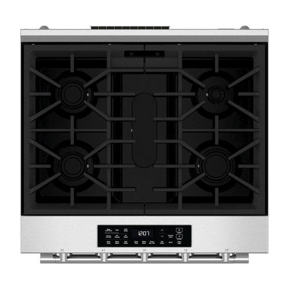 Maytag® Cuisinière au gaz coulissante avec mode Gril et friture à air sans préchauffage - 5 pi cu - 30 po MSGS7030SZ Maytag® Cuisinière au gaz coulissante avec mode Gril et friture à air sans préchauffage - 5 pi cu - 30 po MSGS7030SZ