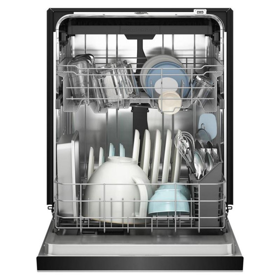 Kitchenaid® Lave-vaisselle à troisième panier à ustensiles avec plus de 30 jets de lavage à couverture totale - 47 dBA KDFS224SWH