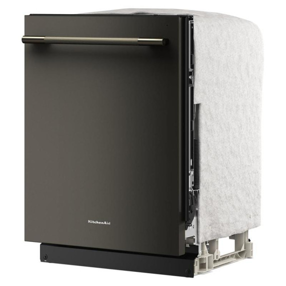 Kitchenaid® Lave-vaisselle à troisième panier avec plus de 40 jets de lavage à couverture totale - 41 dBA KDTS324SBE