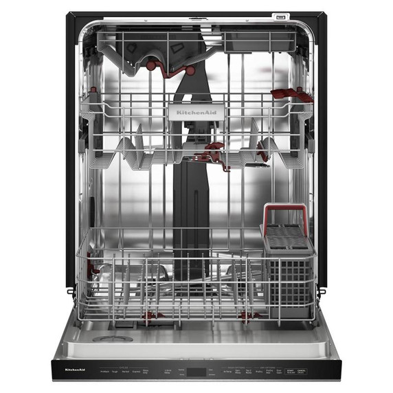 Kitchenaid® Lave-vaisselle à troisième panier avec Max Jets™ à 360° et système de séchage avancé ProDry™ - 44 dBA KDPS624SBE