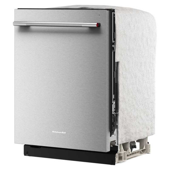 Kitchenaid® Lave-vaisselle à troisième panier avec Max Jets™ à 360° et système de séchage avancé ProDry™ et éclairage à DEL ultra vif - 44 dBA KDTS724SPS