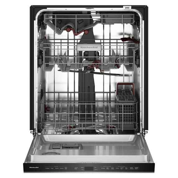 Kitchenaid® Lave-vaisselle à troisième panier avec Max Jets™ à 360° et système de séchage avancé ProDry™ - 44 dBA KDPS624SPS