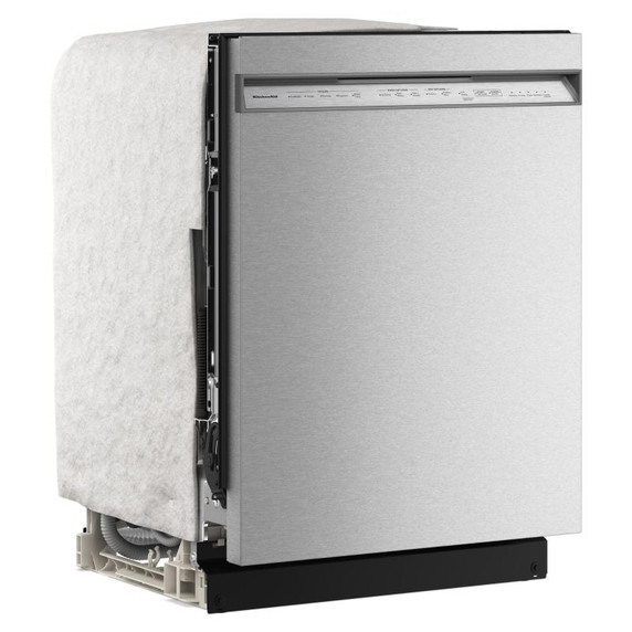 Kitchenaid® Lave-vaisselle à troisième panier avec plus de 40 jets de lavage à couverture totale - 41 dBA KDFS324SPS