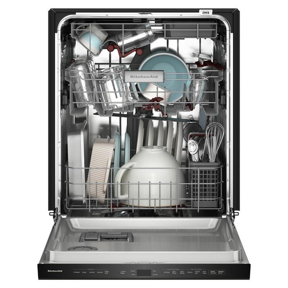 Kitchenaid® Lave-vaisselle à troisième panier avec Max Jets™ à 360° et système de séchage avancé ProDry™ - 44 dBA KDPS624SJP