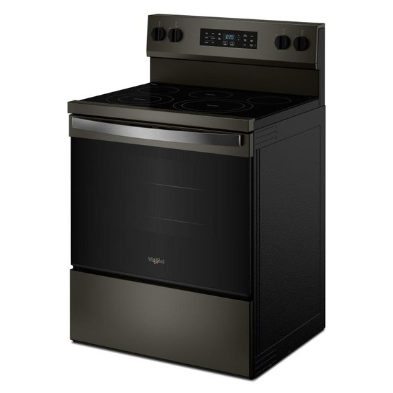 Whirlpool® Cuisinière électrique avec technologie de cuisson à air - 30 po YWFES5730SV Whirlpool® Cuisinière électrique avec technologie de cuisson à air - 30 po YWFES5730SV