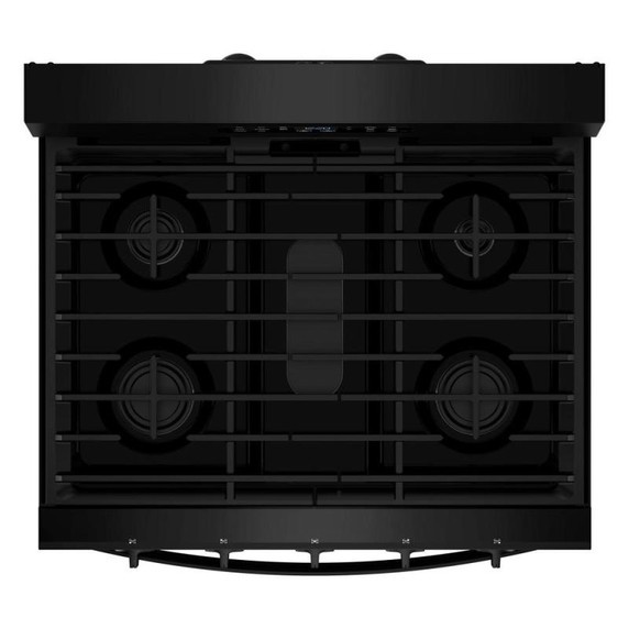 Whirlpool® Cuisinière au gaz avec technologie de cuisson à air - 30 po WFGS5730SB
