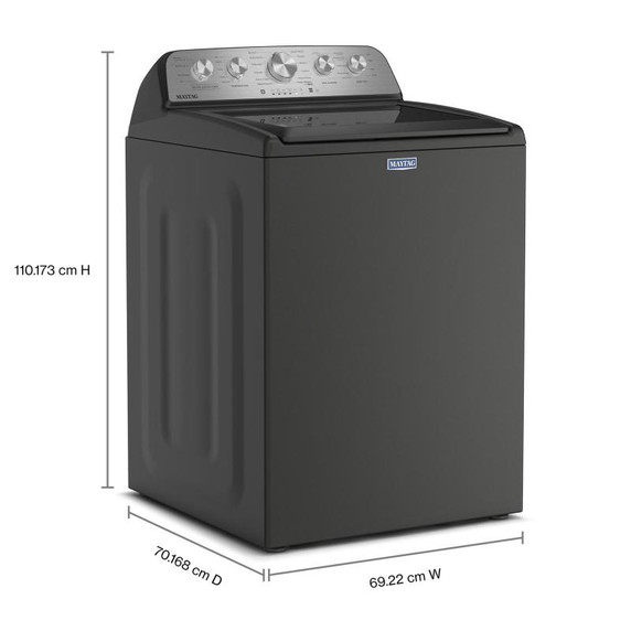 Maytag® Laveuse à chargement vertical à agitateur avec fonction Extra Power et option Animal Pet Pro - 5,4 pi cu MTW5605RU Maytag® Laveuse à chargement vertical à agitateur avec fonction Extra Power et option Animal Pet Pro - 5,4 pi cu MTW5605RU