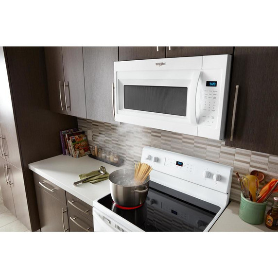 Whirlpool® Four à micro-ondes à hotte intégrée avec cuisson par détection - 1,9 pi cu - 1000 watts YWMMS3230SW
