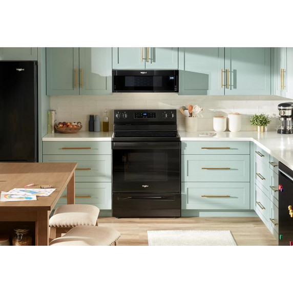 Whirlpool® Cuisinière électrique avec nettoyage à la vapeur de 30 po YWFES3330RB
