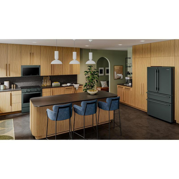 Kitchenaid® Réfrigérateur à portes françaises avec distributeur d’eau et de glaçons extérieur - 30 pi cu KRFF436SJP