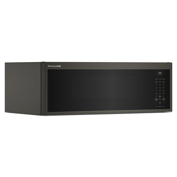 Kitchenaid® Four à micro-ondes à hotte intégrée à profil bas intelligent avec ventilateur double YKMML550RBE Kitchenaid® Four à micro-ondes à hotte intégrée à profil bas intelligent avec ventilateur double YKMML550RBE