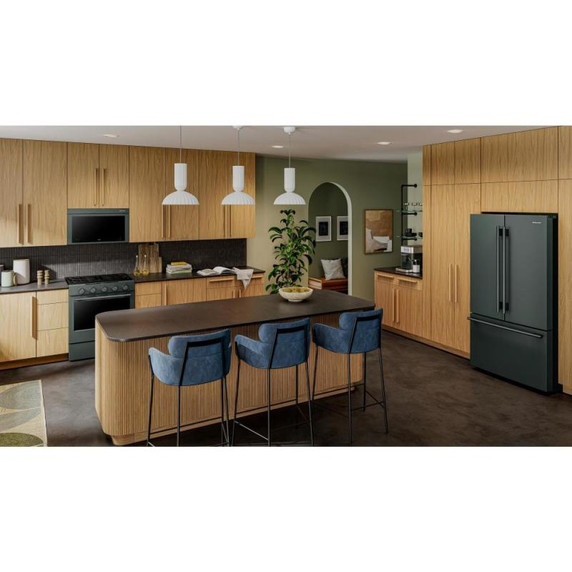 Kitchenaid® Four à micro-ondes à hotte intégrée à fonctions multiples au design encastré affleurant YKMMF530PJP