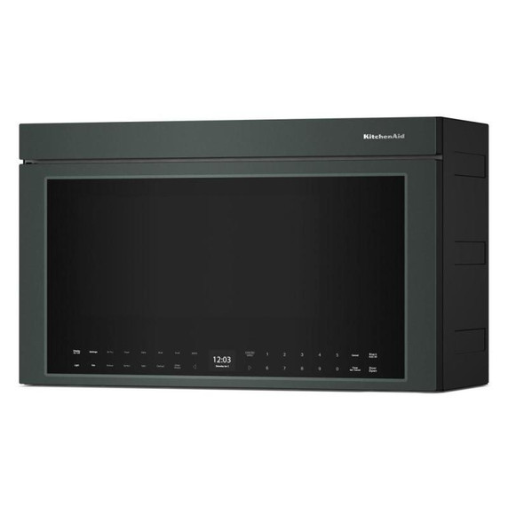 Kitchenaid® Four à micro-ondes à hotte intégrée à fonctions multiples au design encastré affleurant YKMMF530PJP