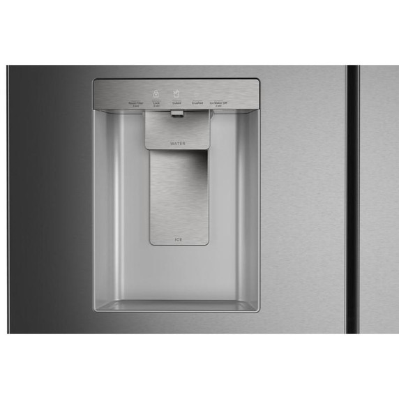 Réfrigérateur à portes françaises Whirlpool® et capacité familiale et tiroir à températures flexibles de 29 pi cu WRMF3536SZ