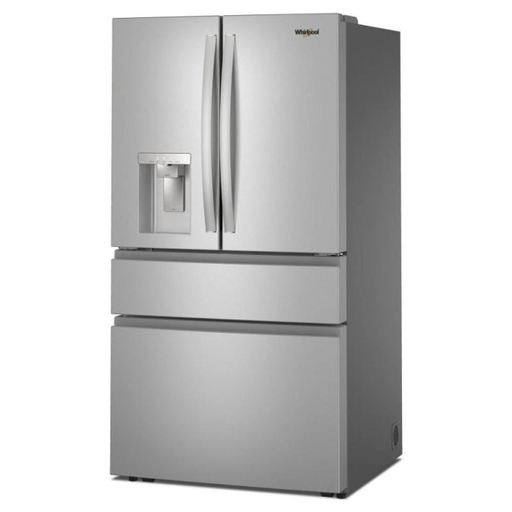 Réfrigérateur à portes françaises Whirlpool® à capacité familiale et tiroir à températures flexibles de 29 pi cu WRMF3636SZ