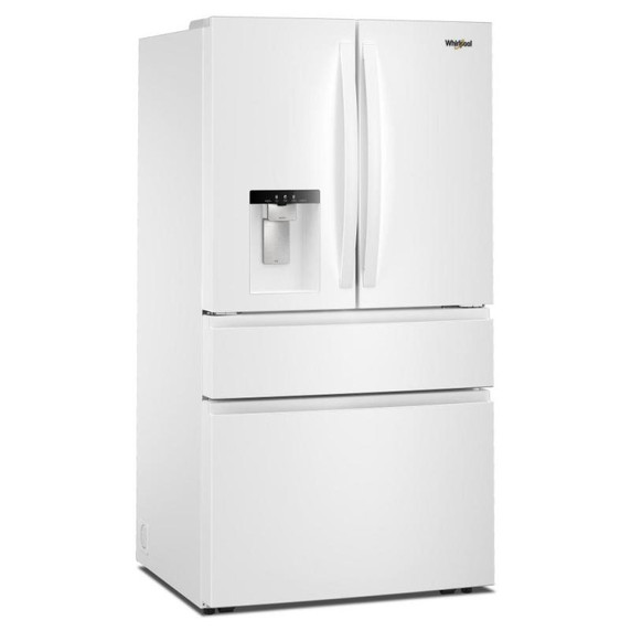 Réfrigérateur à portes françaises Whirlpool® et capacité familiale et tiroir à températures flexibles de 29 pi cu WRMF3636SW